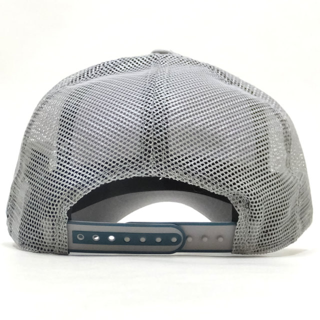 NEW ERA ニューエラ カーブバイザーキャップ 9FORTY A-Frame トラッカー カレッジ グレー × ティールバズ 11899230