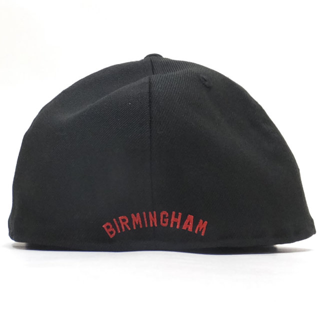 NEW ERA ニューエラ フラットバイザーキャップ 59FIFTY ニグロリーグ バーミンガム・ブラックバロンズ ブラック × チームカラー 11899314