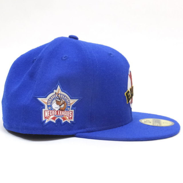 NEW ERA ニューエラ フラットバイザーキャップ 59FIFTY ニグロリーグ ボルチモア・エリートジャイアンツ ブライトロイヤル × チームカラー 11899315