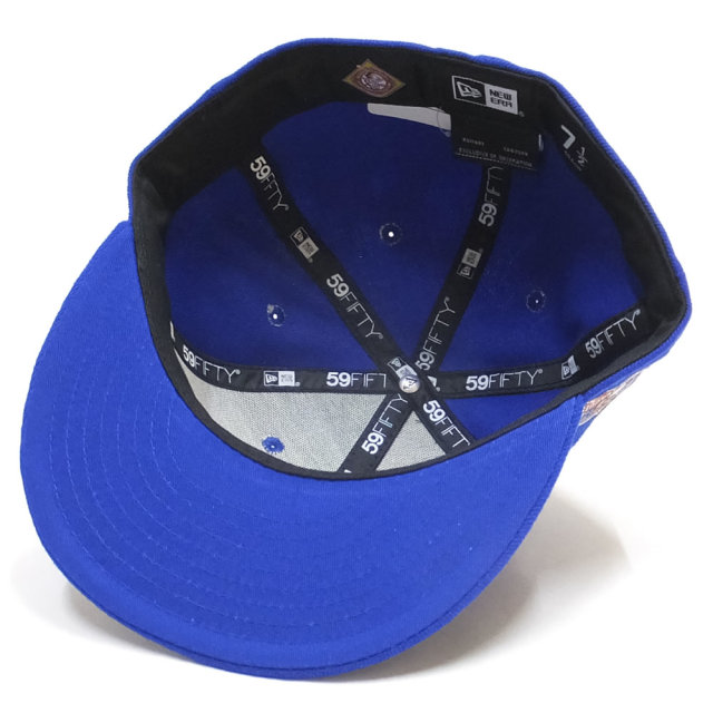 NEW ERA ニューエラ フラットバイザーキャップ 59FIFTY ニグロリーグ ボルチモア・エリートジャイアンツ ブライトロイヤル × チームカラー 11899315