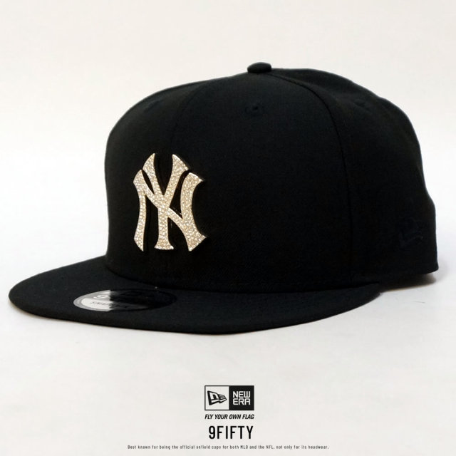 New Era ニューエラ フラットバイザーキャップ 9fifty ラインストーン ニューヨーク ヤンキース ブラック ファッション メンズ ストリート系 B系ファッション 通販 New Era ニューエラ フラットバイザーキャップ 9fifty ラインストーン ニューヨーク ヤンキース ブラック ファッション メンズ ストリート系 B系ファッション 通販