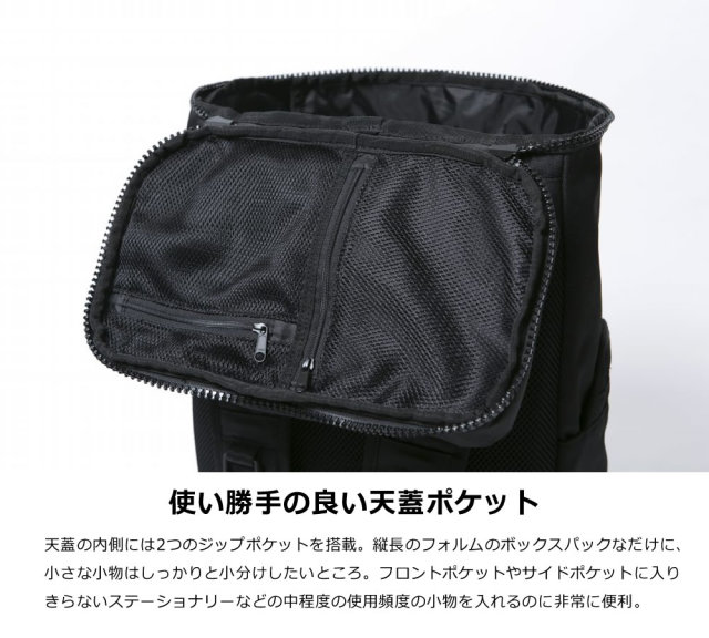 NEW ERA ニューエラ バックパック ボックスパック プリントロゴ ブラック × ホワイト 11901528