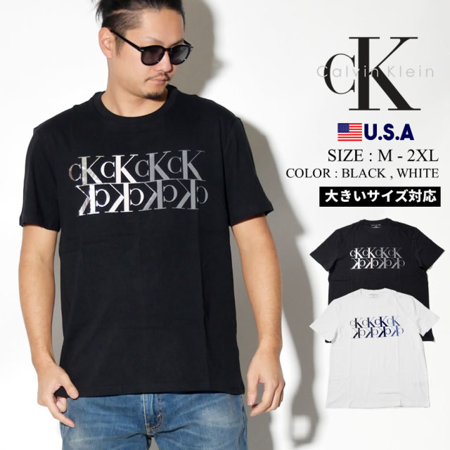 Calvin Klein カルバンクライン Tシャツ メンズ Ck ロゴ カジュアル ストリート系 ファッション 41t0136 服 通販 ファッション メンズ ストリート系 B系ファッション 通販
