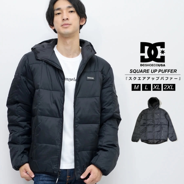 DC SHOES ディーシーシューズ 中綿ダウンジャケット メンズ アウター コート スケート ブランド SQUARE UP PUFFER 秋冬 新作