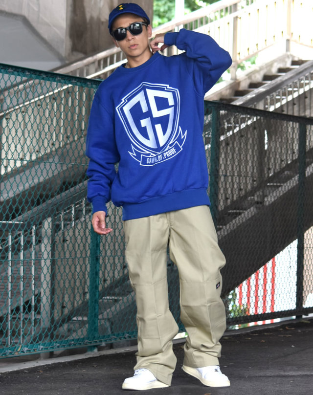 Dop ディーオーピー トレーナー メンズ 大きいサイズ Gs ロゴ ギャングスタ B系 ヒップホップ ファッション 服 通販 Dppt046 ファッション メンズ ストリート系 B系ファッション 通販