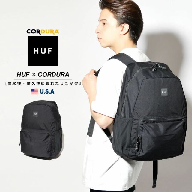 HUF ハフ リュック バックパック 鞄 メンズ レディース USAモデル スタンダードイシューバッグ AC00449 2021 春夏 新作