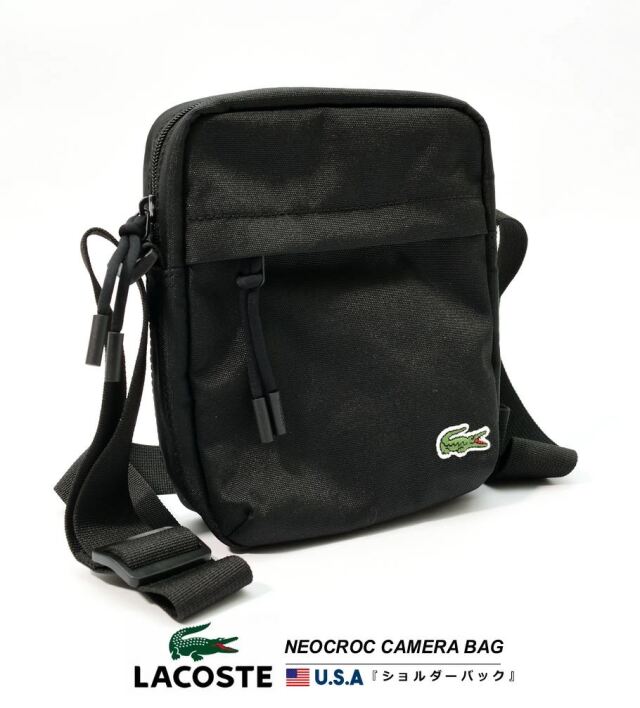 ラコステ LACOSTE ショルダーバッグ クロスボディバッグ メンズ ブランド USAモデル レディース ユニセックス NEOCROC CAMERA BAG NH2102NE ラコステ LACOSTE ショルダーバッグ クロスボディバッグ メンズ ブランド USAモデル レディース ユニセックス NEOCROC CAMERA BAG NH2102NE