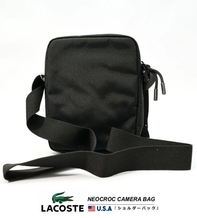 ラコステ LACOSTE ショルダーバッグ クロスボディバッグ メンズ ブランド USAモデル レディース ユニセックス NEOCROC CAMERA BAG NH2102NE ラコステ LACOSTE ショルダーバッグ クロスボディバッグ メンズ ブランド USAモデル レディース ユニセックス NEOCROC CAMERA BAG NH2102NE