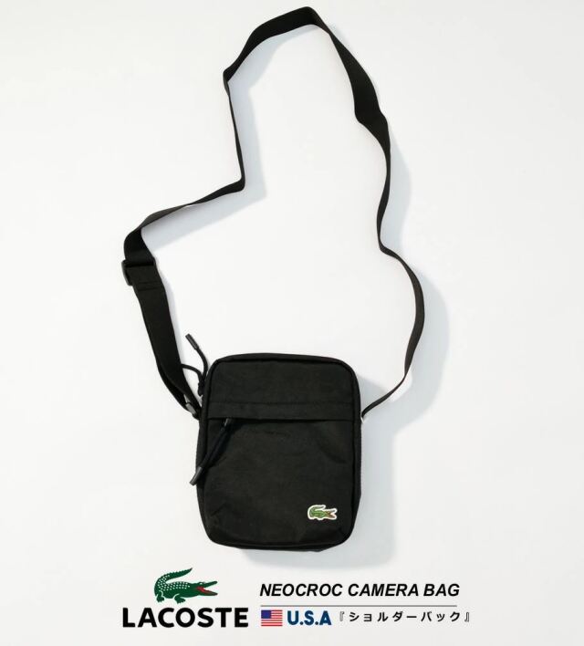 ラコステ LACOSTE ショルダーバッグ クロスボディバッグ メンズ ブランド USAモデル レディース ユニセックス NEOCROC CAMERA BAG NH2102NE ラコステ LACOSTE ショルダーバッグ クロスボディバッグ メンズ ブランド USAモデル レディース ユニセックス NEOCROC CAMERA BAG NH2102NE