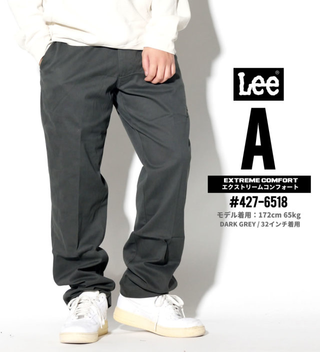 Lee 427 リラックスフィット チノパンツ Extreme Comfort カジュアル ファッション 服 通販 ファッション メンズ ストリート系 B系ファッション 通販