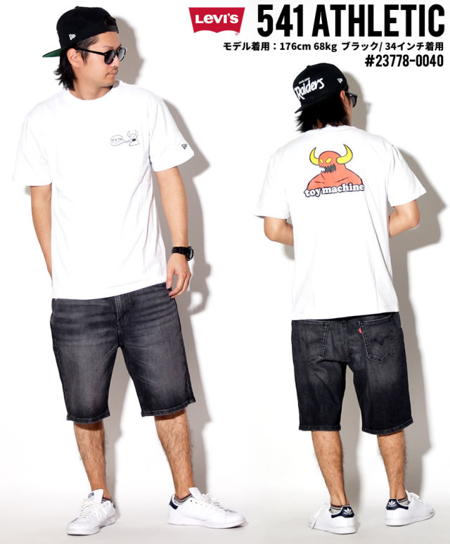 Levi's リーバイス 541 ハーツ ジーンズ デニム ショート パンツ 短パン メンズ 大きいサイズ 23778 服 通販