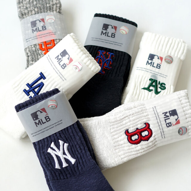 ROSTER SOX ロスターソックス クルーソックス メンズ 靴下 B3D MLB SOCKS 1 mlb128dp