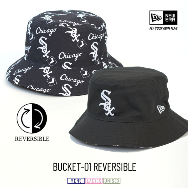 ニューエラ バケットハット 帽子 メンズ レディース NEW ERA BUCKET01 バケット01 MLB Reversible Hat