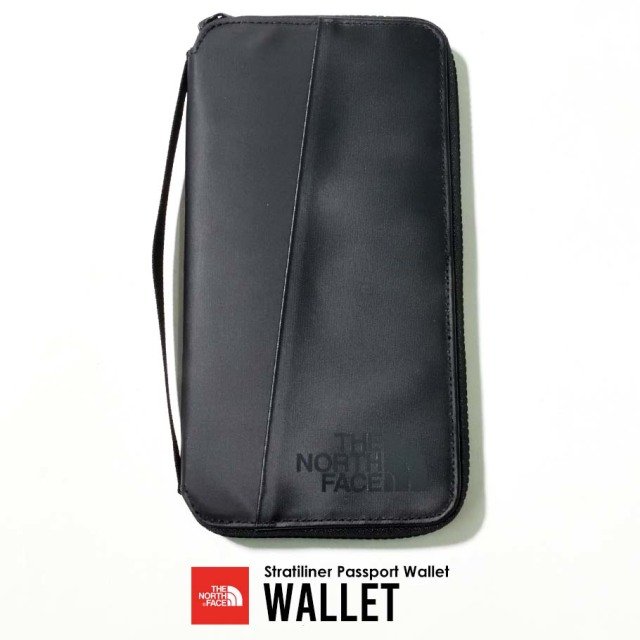 THE NORTH FACE ザノースフェイス 長財布 メンズ レディース ロゴ Stratoliner Passport Wallet