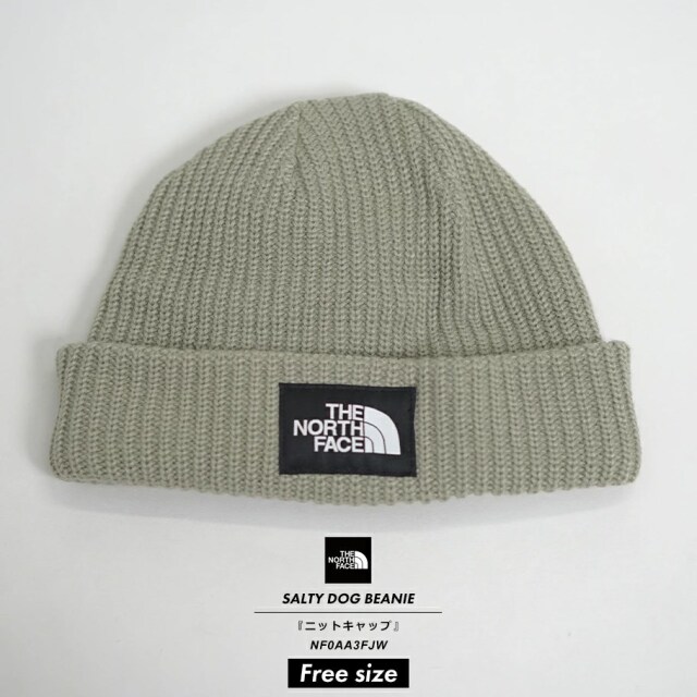 ザ・ノースフェイス THE NORTH FACE ニット帽 ニットキャップ SALTY DOG BEANIE ティーグリーン USA企画 nfct014