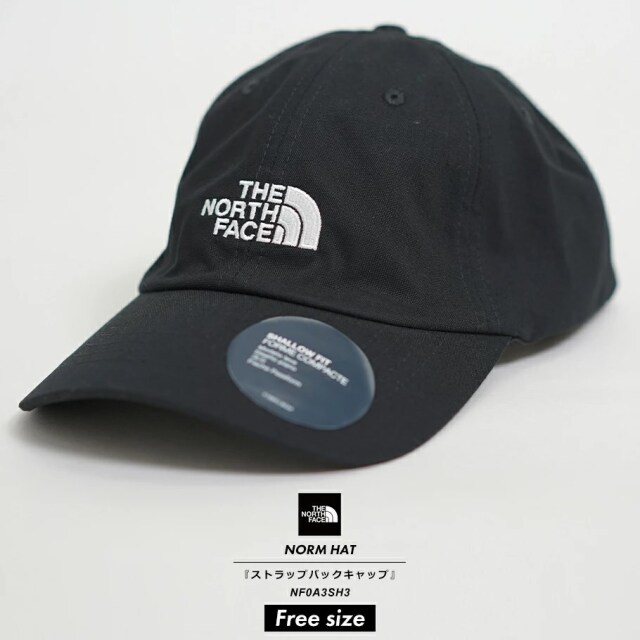ザ・ノースフェイス THE NORTH FACE キャップ NORM HAT ブラック USA企画 nfct016