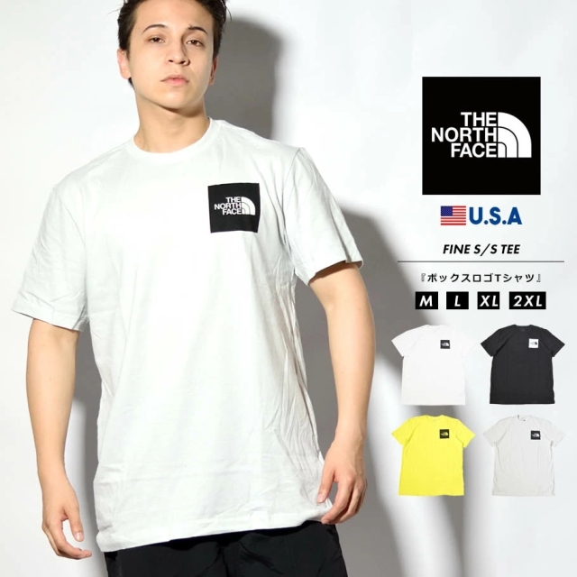 ザ ノースフェイス The North Face Tシャツ メンズ 半袖 ロゴプリント ブランド おしゃれ Usaモデル Fine S S Tee Nf0a55ux メンズカジュアルファッション通販deep