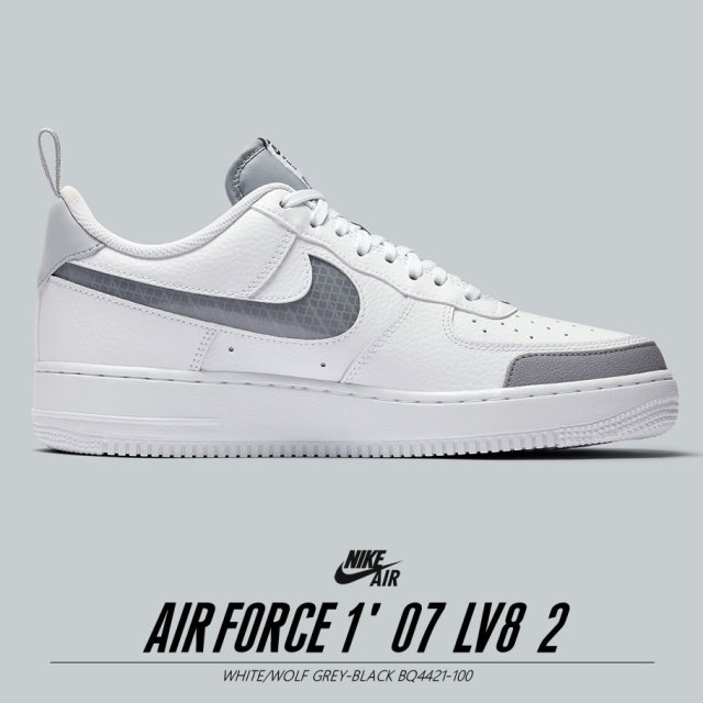 Nike ナイキ エアフォース1 スニーカー メンズ Air Force 1 07 Lv8 2 Bq4421 100 ファッション メンズ カジュアル ストリート系 B系ファッション 通販