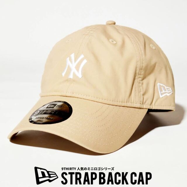 ニューエラ New Era キャップ 帽子 メンズ レディース 9thirty ニューヨーク ヤンキース タイプライター ミニロゴ キャメル 21 春夏 新作 ファッション メンズ カジュアル ストリート系 B系ファッション 通販