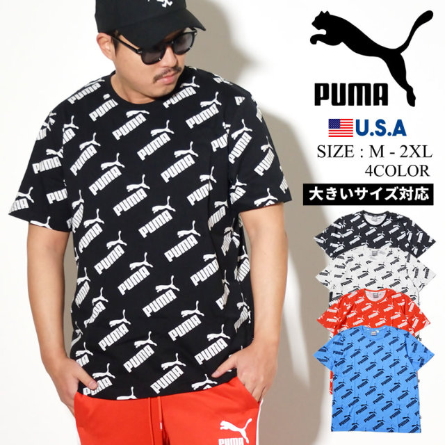 PUMA プーマ Tシャツ 半袖 メンズ 大きいサイズ ロゴ スポーツ ストリート系 ファッション 836990 服 通販