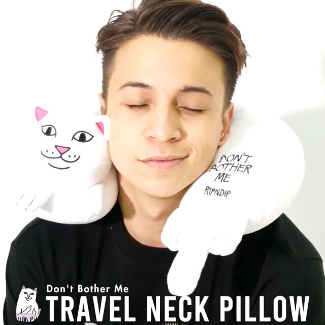 Ripndip リップンディップ ネックピロー 旅行用首枕 ドントバザーミー トラベルネックピロー Rnd4405 メンズカジュアルファッション通販deep