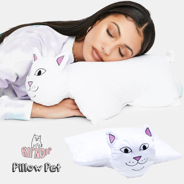 RIPNDIP リップンディップ クッション 猫型 枕 ロードナーマルピローペット RND4800 ファッション メンズ カジュアル ストリート系 B系ファッション 通販 RIPNDIP リップンディップ クッション 猫型 枕 ロードナーマルピローペット RND4800 ファッション メンズ カジュアル ストリート系 B系ファッション 通販
