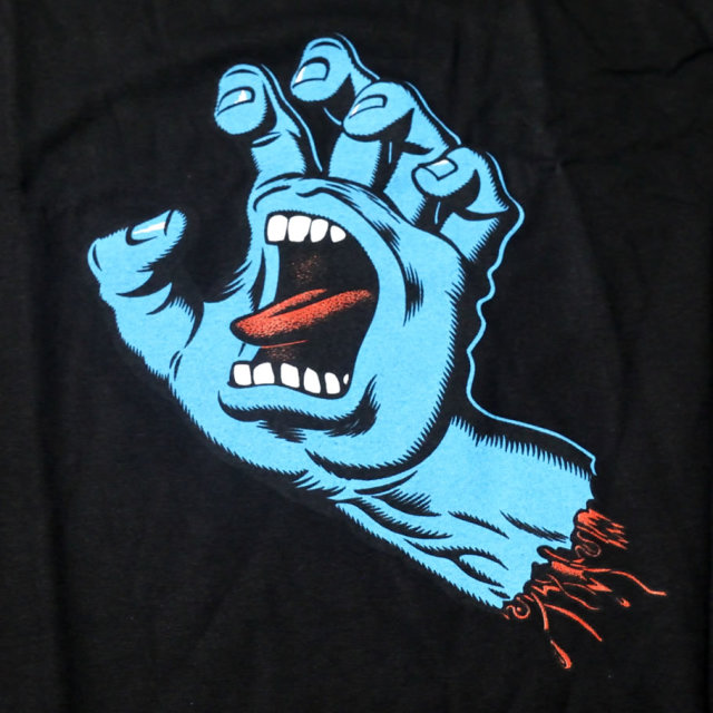 Santa Cruz サンタクルーズ 半袖 Tシャツ メンズ 大きいサイズ スクリーミングハンド ロゴ ストリート系 スケーター スケボー スケートファッション 服 通販 ファッション メンズ ストリート系 B系ファッション 通販