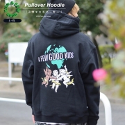 A FEW GOOD KIDS アフューグッドキッズ AFGK パーカー メンズ レディース 裏起毛 スウェット プルオーバー オーバーサイズ ANGEL HOODIE ブラック afgk008