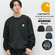 カーハート Carhartt トレーナー メンズ 裏起毛 スウェット 胸ポケット付き ブランド USAモデル クルーネックポケットスウェットシャツ 103852 秋冬 新作 chpt003