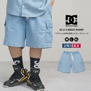 DC SHOES ディーシーシューズ デニム カーゴ ハーフパンツ ショートパンツ メンズ 23 LT CARGO SHORT インディゴ dcdt106
