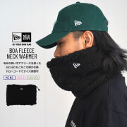 ニューエラ ネックウォーマー スヌード メンズ レディース NEW ERA ボアフリース ネックウォーマー ブラック 12854793 neadp1003