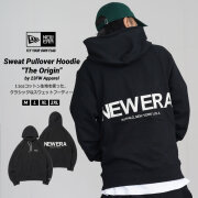 ニューエラ パーカー メンズ NEW ERA 裏毛 スウェット プルオーバー フーディー The Origin ブラック 13755285 nepdp1102