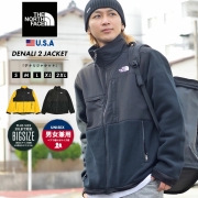 ノースフェイス フリースジャケット メンズ  THE NORTH FACE DENALI 2 JACKET デナリジャケット ブラック 黒 NF0A7UR2 USAモデル nfjt021