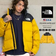 ノースフェイス THE NORTH FACE ヌプシ ダウンジャケット メンズ アウター アウトドア ブランド USAモデル 1996 Retro Nuptse Jacket アローウッドイエロー nfjt026