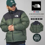 ザ・ノースフェイス THE NORTH FACE ヌプシ ダウンジャケット メンズ アウター アウトドア ブランド 1996 Retro Nuptse Jacket オリーブ USA企画 nfjt036