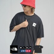 THE NORTH FACE ザ・ノースフェイス オーバーサイズ Tシャツ 半袖 メンズ レディース ボックスロゴ S/S BOX NSE DROP SHOULDER TEE ブラック nftt037