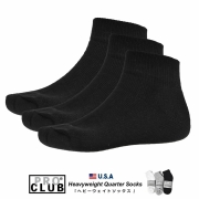 PRO CLUB プロクラブ ショートソックス メンズ 靴下 アンクル丈 3足セット 3足組 3P ブランド 無地 #183QR pbat002