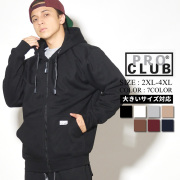 PRO CLUB プロクラブ ジップパーカー メンズ 大きいサイズ ヘビーウェイト HEAVY 13oz 143 pbpt008 pbpt008