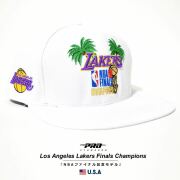 プロスタンダード PRO STANDARD キャップ 帽子 メンズ レディース ロサンゼルス・レイカーズ NBA LOS ANGELES LAKERS 2020 FINALS CHAMPIONS PALM SNAPBACK psct002