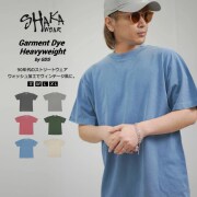 SHAKA WEAR シャカウェア 7.5オンス マックス ヘビーウェイト Tシャツ ガーメントダイ メンズ 半袖 オーバーサイズ 無地 7.5oz MAX HEAVYWEIGHT SHORT SLEEVE swttt002