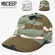 10DEEP テンディープ キャップ メンズ 帽子 迷彩柄 カモフラ ストリート ブランド レディース ユニセックス SURPLUS DAD HAT 72TD6209 tdct038