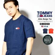 トミーヒルフィガー TOMMY HILFIGER Tシャツ メンズ 半袖 ブランド カットソー クルーネック ロゴ 大きめ TJ ALBIE BADGE T-SHIRT 78F0203 tmtt023