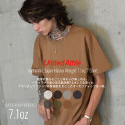 United Athle ユナイテッドアスレ Tシャツ メンズ レディース 半袖 7.1オンス スーパーヘビーウェイト 無地 おしゃれ 4252-01 uatt005