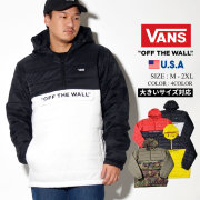 VANS バンズ ハーフジップジャケット メンズ レディース 大きいサイズ ロゴ スケーター ストリート系 ファッション VN0A45B1 服 通販 vnjt024