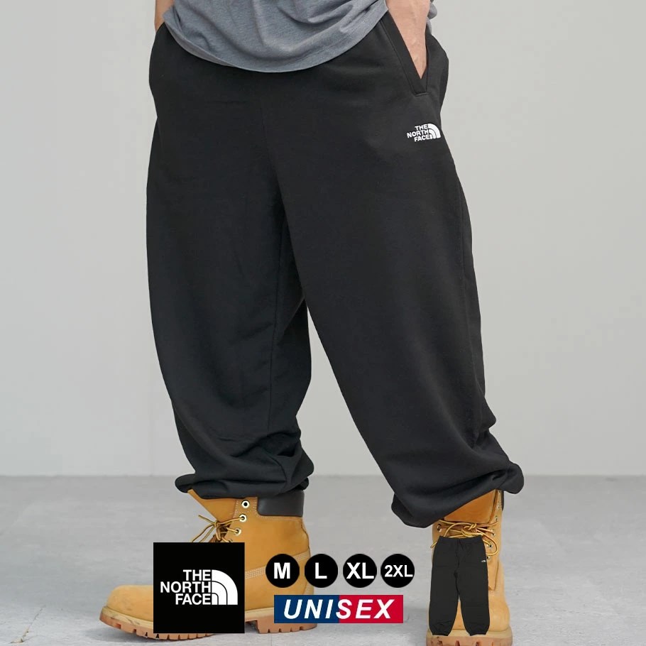 THE NORTH FACE ザ・ノースフェイス スウェットパンツ メンズ 裏起毛 ワイド SIMPLE LOGO RELAXED SWEATPANTS nfdt025