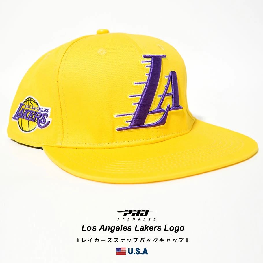プロスタンダード PRO STANDARD キャップ 帽子 メンズ レディース ロサンゼルス・レイカーズ NBA LOS ANGELES LAKERS TEAM LOGO SNAPBACK HAT psct003