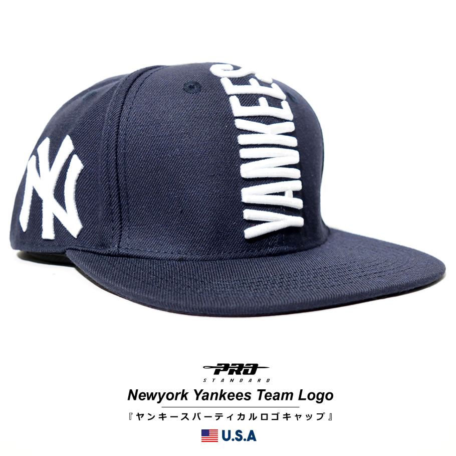 プロスタンダード PRO STANDARD キャップ 帽子 メンズ レディース ニューヨーク・ヤンキース MLB NEW YORK YANKEES TEAM LOGO SNAPBACK HAT psct008