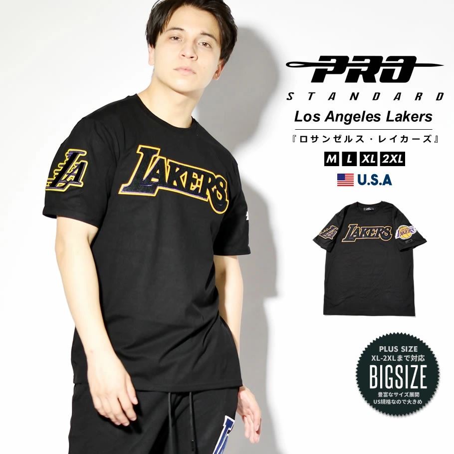 プロスタンダード PRO STANDARD Tシャツ メンズ 半袖 ロサンゼルス・レイカーズ NBA LOS ANGELES LAKERS LOGO TEE pstt002
