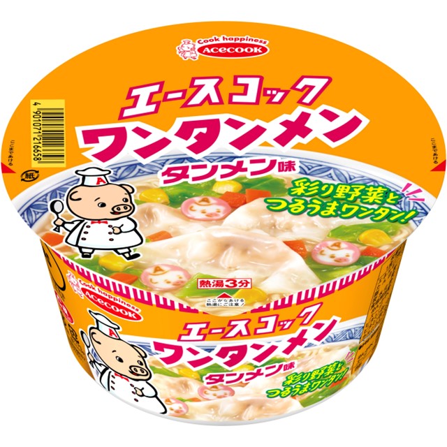 ワンタンメンどんぶり タンメン味12食 ケース販売
