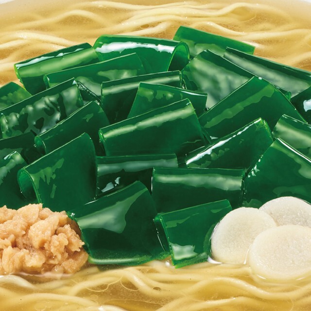 【調理イメージ】THEご当地麺×わかめ　青森煮干しラーメン